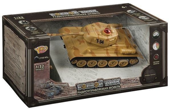 Игрушка на ИК-управлении Yako Toys «Боевой танк»