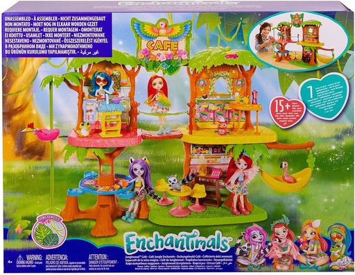 Игровой набор Mattel Enchantimals «Джунгли-кафе»