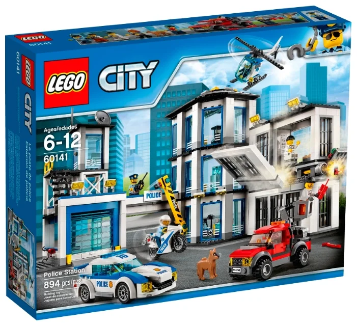 Конструктор LEGO City «Полицейский участок»