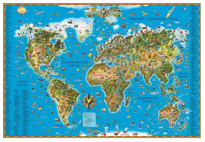 Карта для детей DMB «Мир» (450)