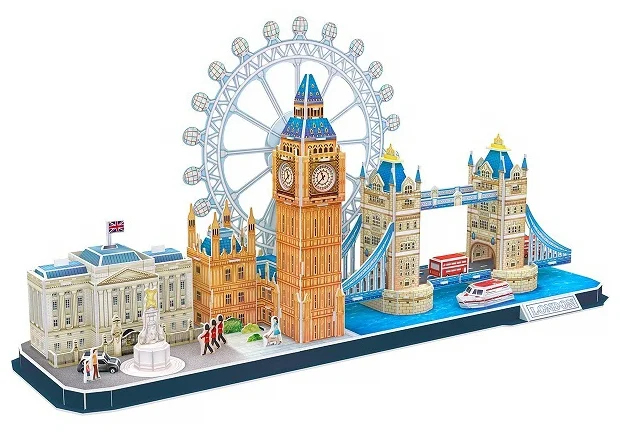 3D-пазл CubicFun «Достопримечательности Лондона»