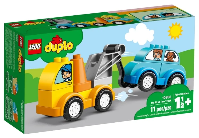 Конструктор LEGO DUPLO «Мой первый эвакуатор»