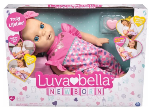 Интерактивная кукла Spin Master Luvabella