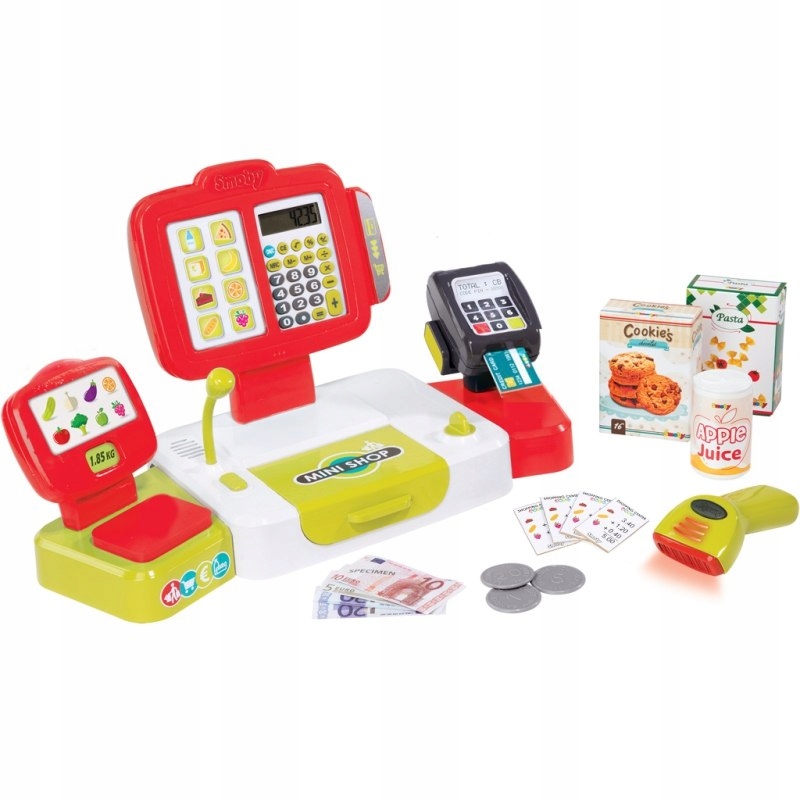 Интерактивная игрушка Smoby «Касса с весами и сканером» 