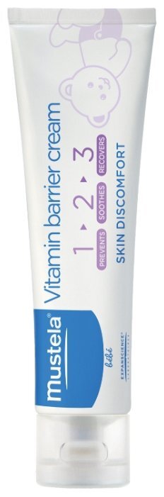 Mustela Vitamin Barrier Cream 1 2 3