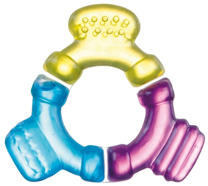 Прорезыватель Canpol Babies Tricolour water teether "Steering wheel" 