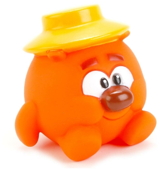 Игрушка для ванной Играем вместе Смешарики. Копатыч (LXS44) оранжевый