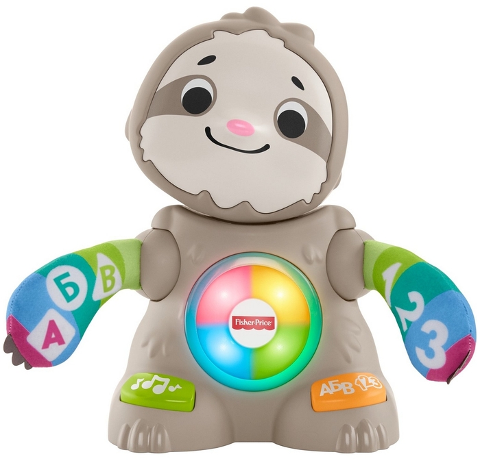 Интерактивная развивающая игрушка Fisher-Price Танцующий ленивец