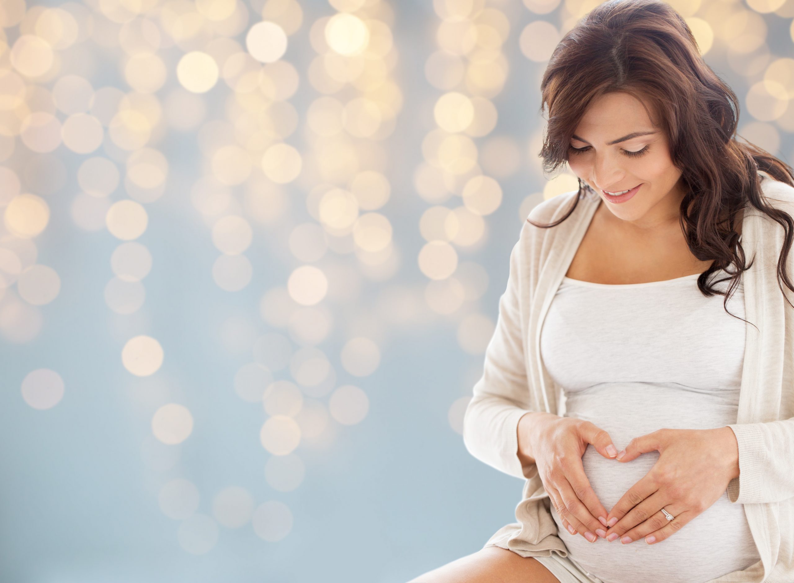 Как растет живот при беременности