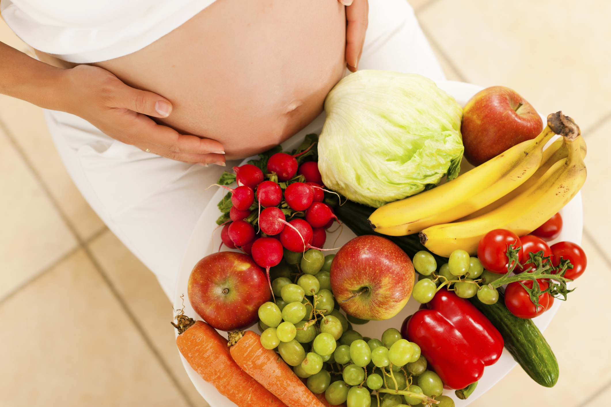От каких продуктов ребенок в утробе набирает вес
