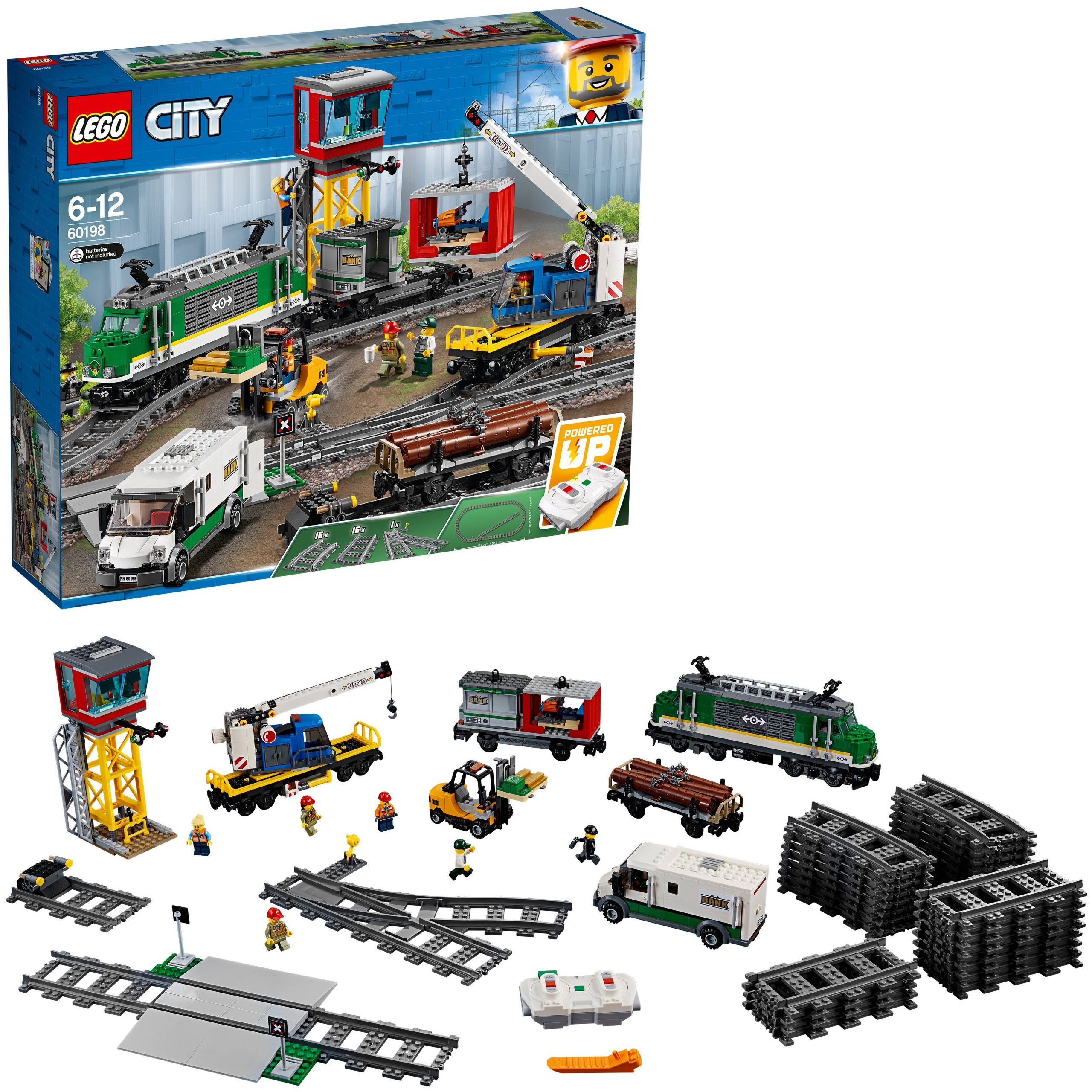 LEGO City Trains 60198 Товарный поезд